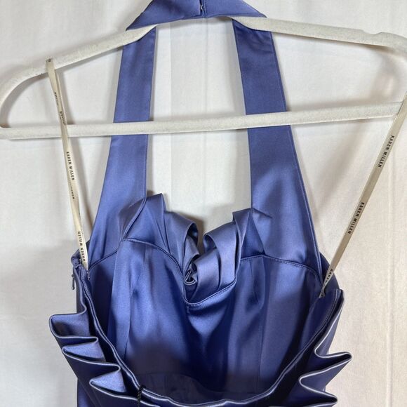 Karen Millen DL210 Pale Blue Cocktail Dress Size 4 NWT - Picture 7 of 16